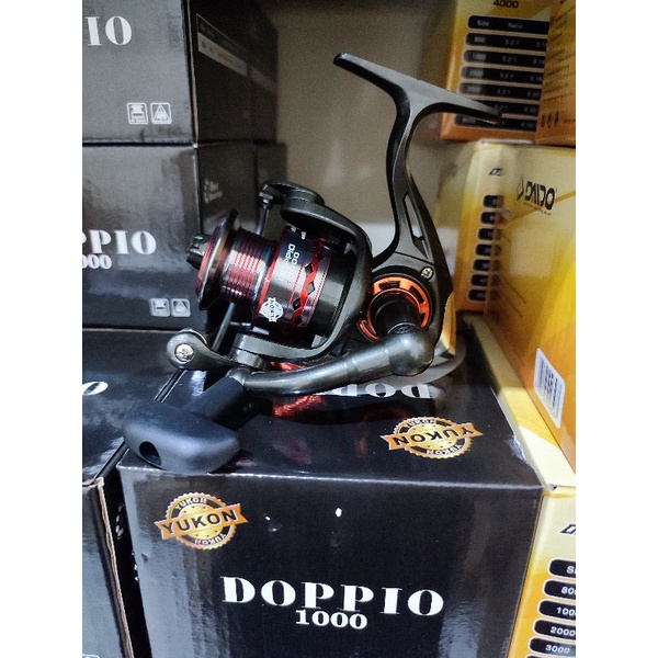 Jual Reel Yukon Doppio Spool Besi Ukuran 1000 ORIGINAL | Shopee Indonesia