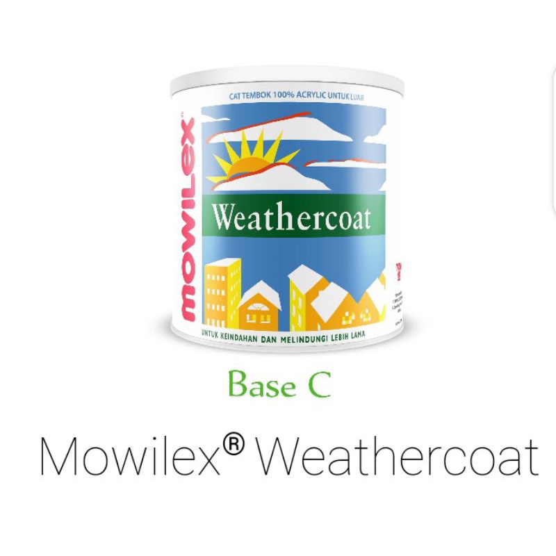 Jual Cat Tembok Eksterior Mowilex Weathercoat Kemasan 1 Pail 20 Liter