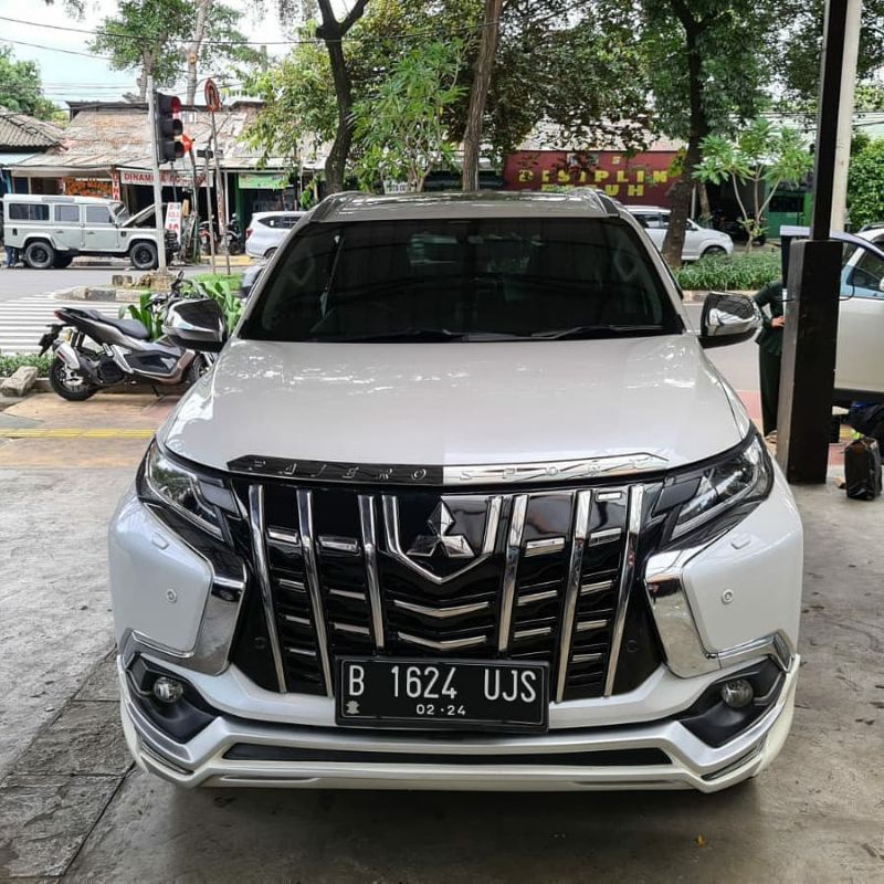 Jual Grill All New Pajero Sport Xphard Style Plastik Abs By Sevencode