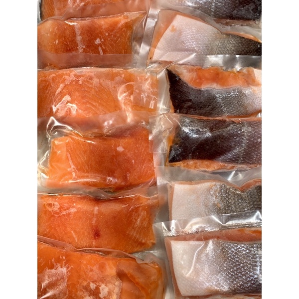 Jual Salmon Fillet Fresh Frozen Ikan Salmon Cooking Grade Shopee Indonesia