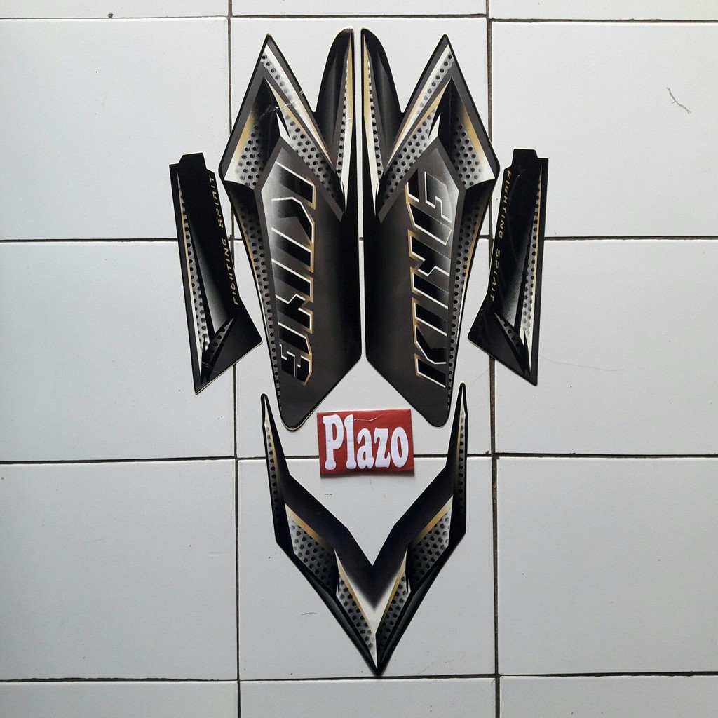 Jual stiker motor king 2008 hitam | Shopee Indonesia