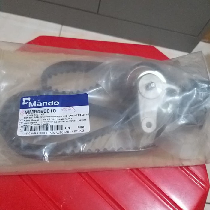 Jual Timing Belt Captiva Diesel NFL Set Mando Shopee Indonesia