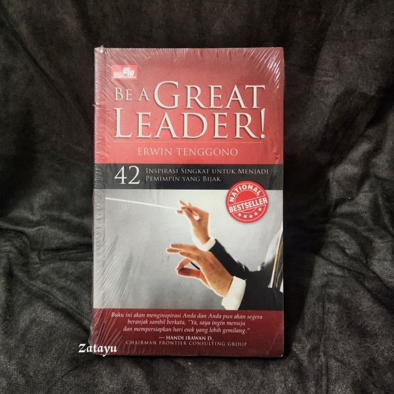 Jual BUKU MOTIVASI / BE A GREAT LEADER (Original) | Shopee Indonesia