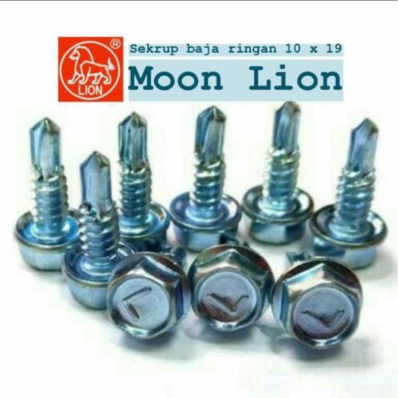 Jual Baut Sekrup Baja Ringan X Moon Lion Shopee Indonesia