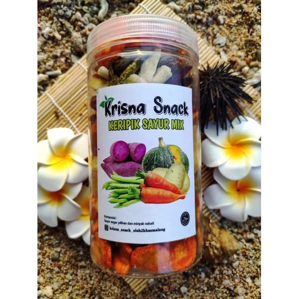 Jual Keripik Sayur Mix 1 Liter Toples Jumbo Shopee Indonesia