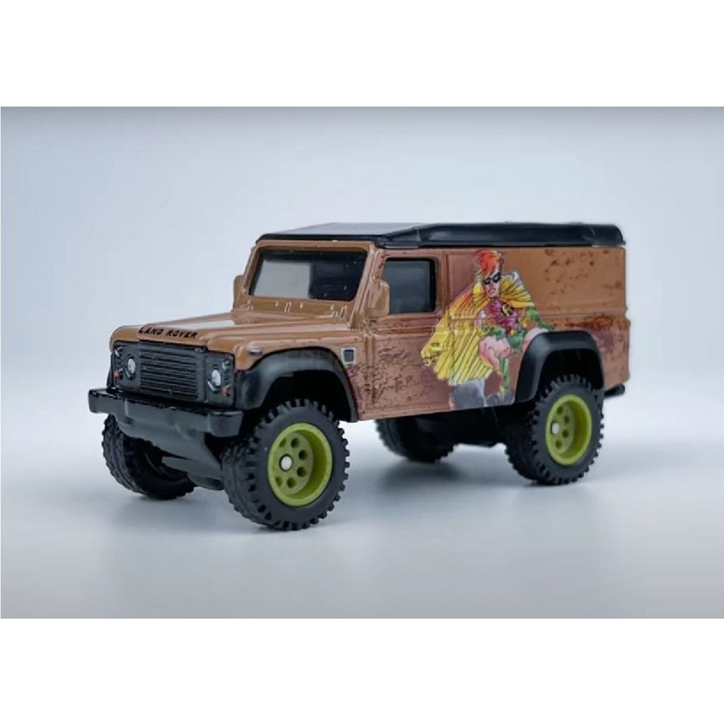 Jual HOT WHEELS POP CULTURE 2022 DC BATMAN LAND ROVER DEFENDER 110 HARD ...