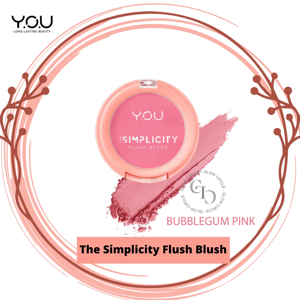 Jual YOU The Simplicity Flush Blush | Shopee Indonesia