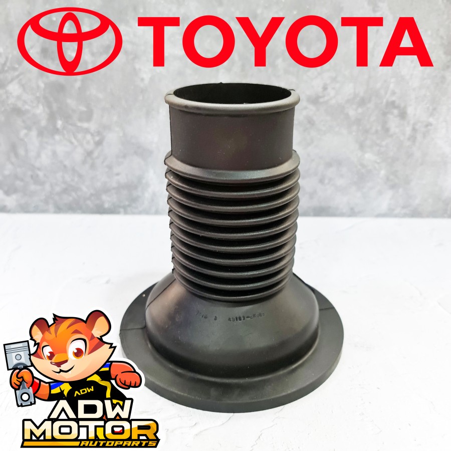 Jual Karet Boot Shock Breaker Per Keong Depan Kijang Innova Original ...