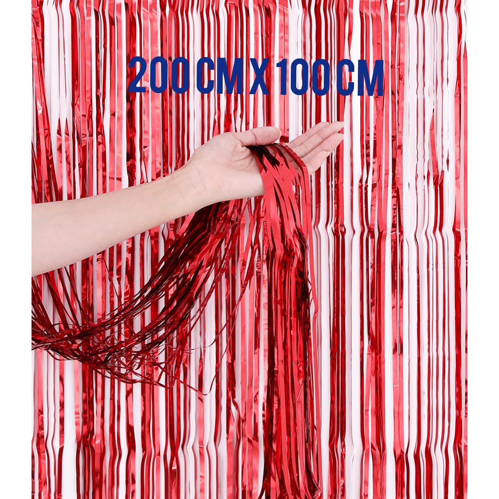 Jual Tirai Merah Putih / Rumbai foil Bendera Dirgahayu RI / HUT RI ...