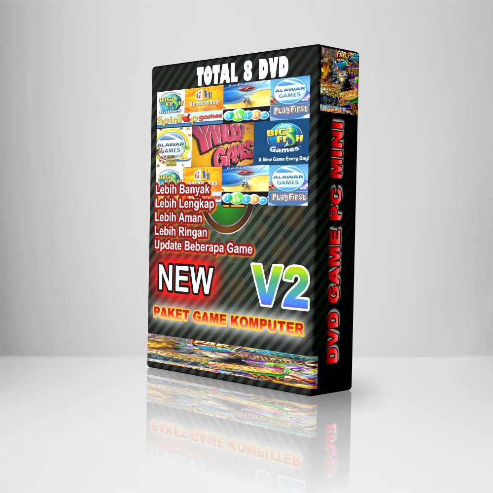 Jual PC Mini Games Collection Pack MiniGames DVD Games Mini PC Games