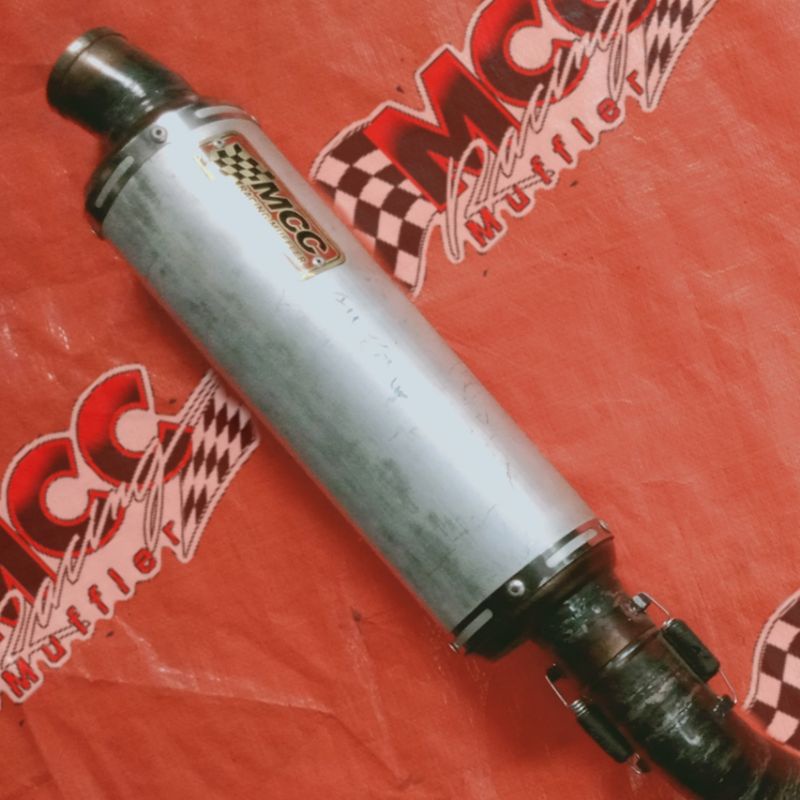 Jual Silincer Alumunium Galvanis Slip On Mm Mcc Racing Muffler