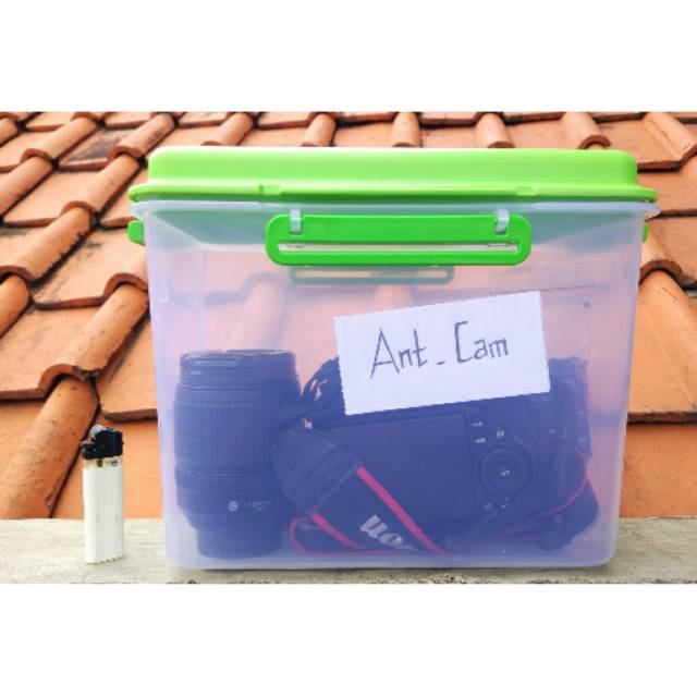 Jual drybox box penyimpanan kamera dslr kedap udara anti jamur lensa ...
