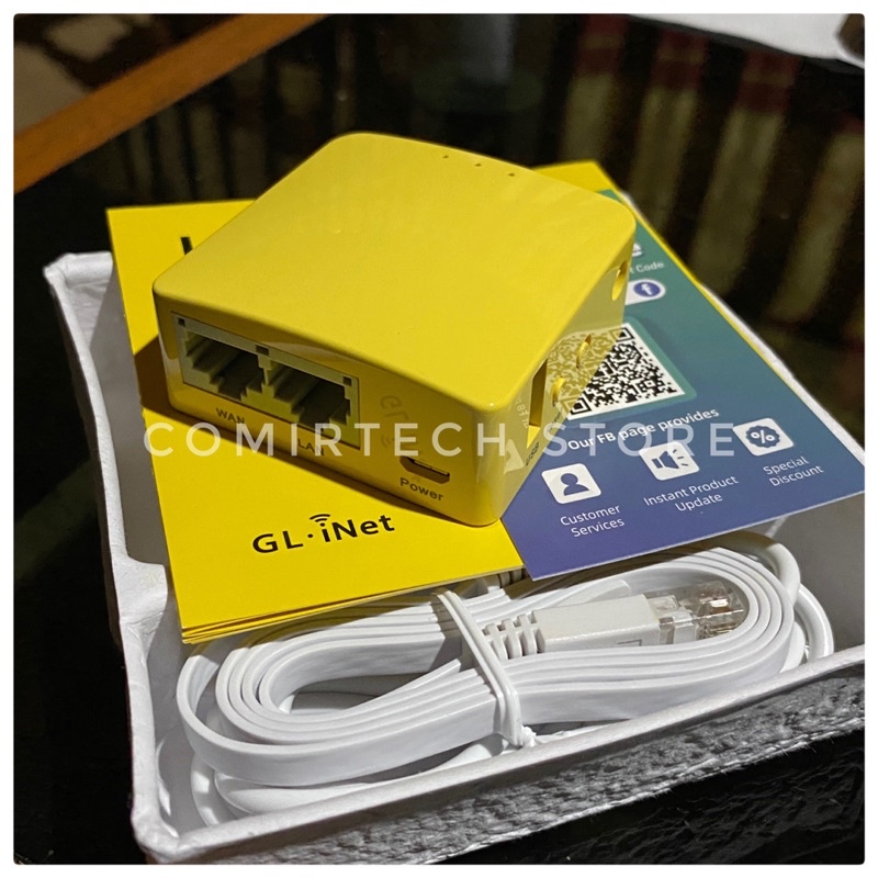 Jual GL.iNet Mango GL-MT300N-V2 GL inet GL MT300N V2 Mini Smart Router ...