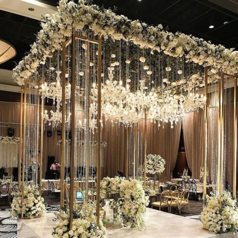 Jual gazebo / pergola jalan dekorasi pelaminan. Shopee Indonesia
