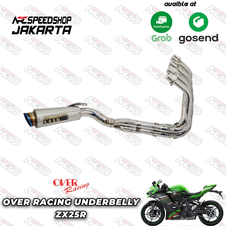 Jual Knalpot Over Racing Kawasaki ZX25R ZX 25R FULLSYSTEM | Shopee ...