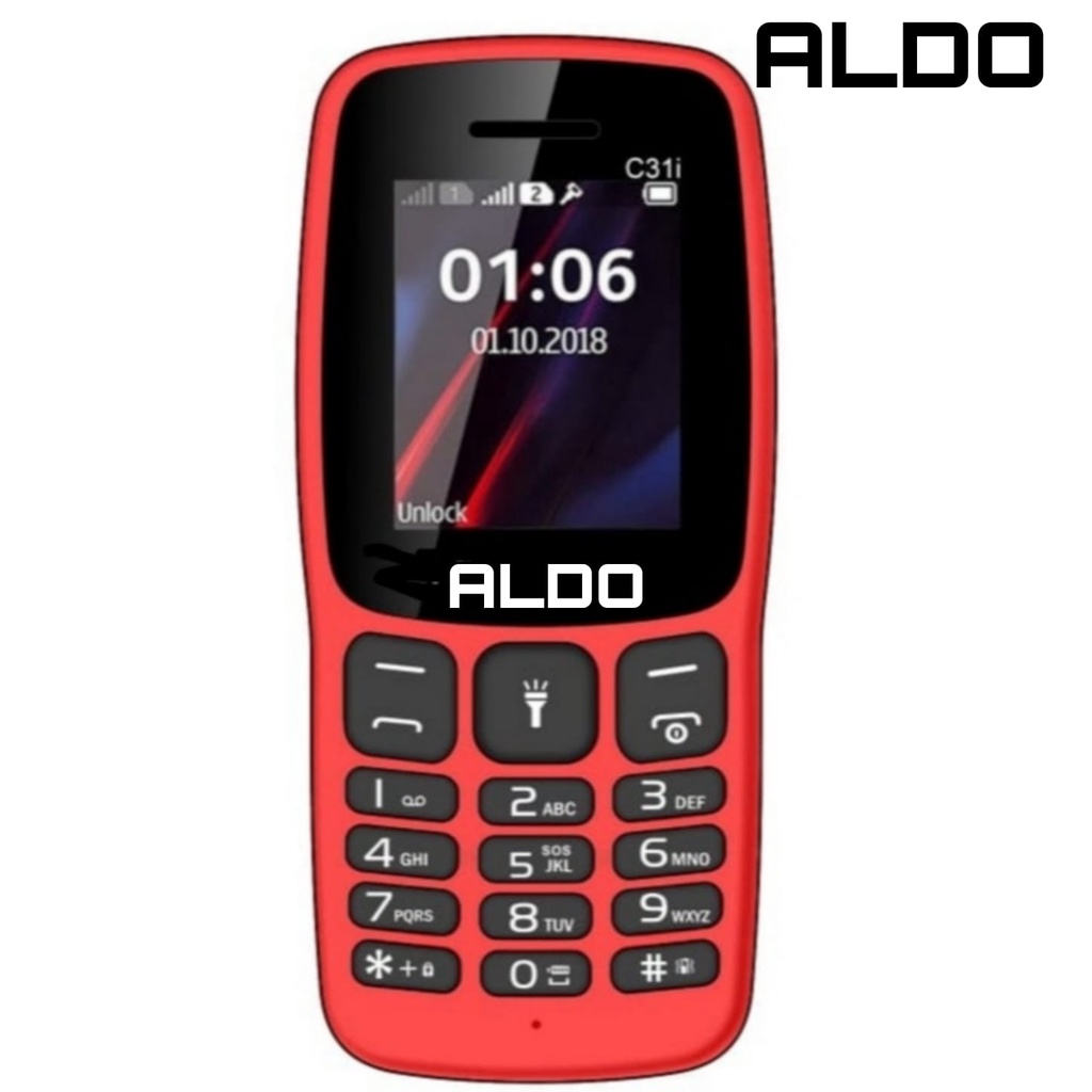 Jual ALDO AL-106 - CAMERA - MP3 - RADIO FM - DUAL SIM - GARANSI RESMI ...