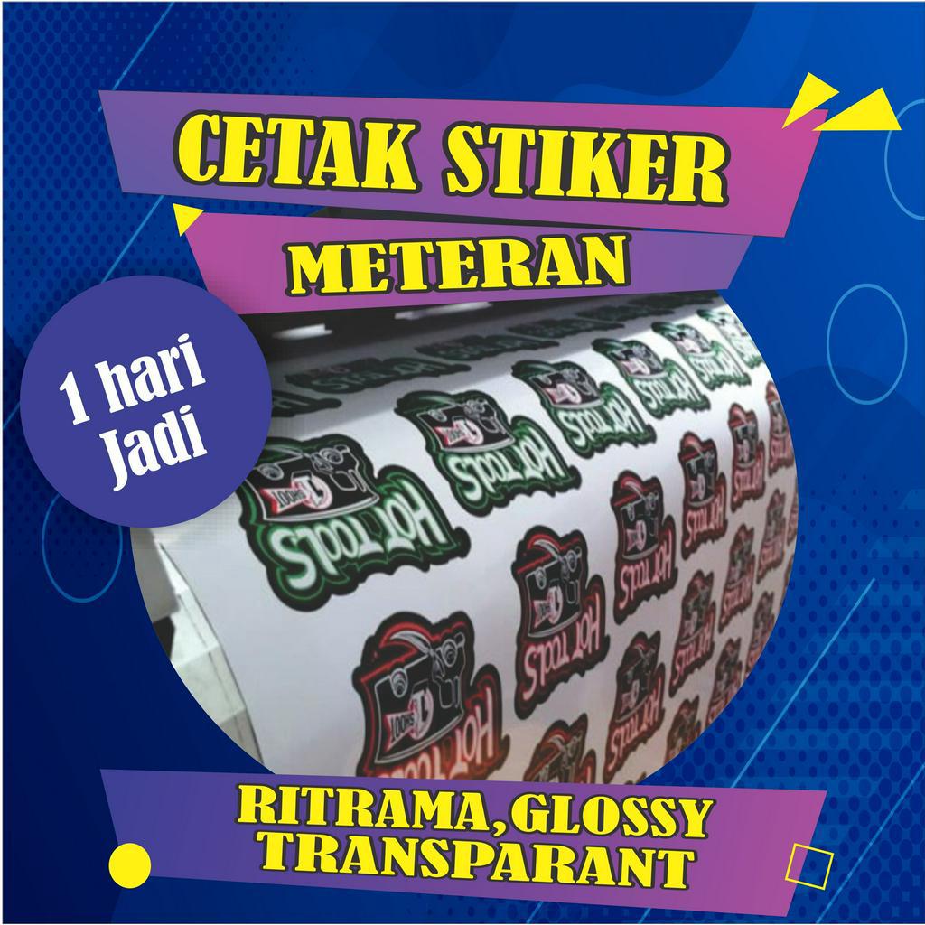 Jual CETAK STICKER VINIL RITRAMA INDOOR | Shopee Indonesia