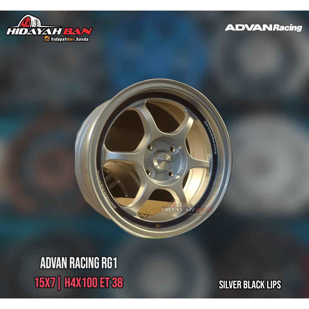 Jual Velg Mobil Advan Racing Rg Ring X H X Sbl Shopee Indonesia