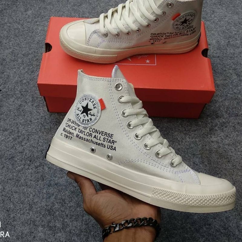 Off white sale x converse harga