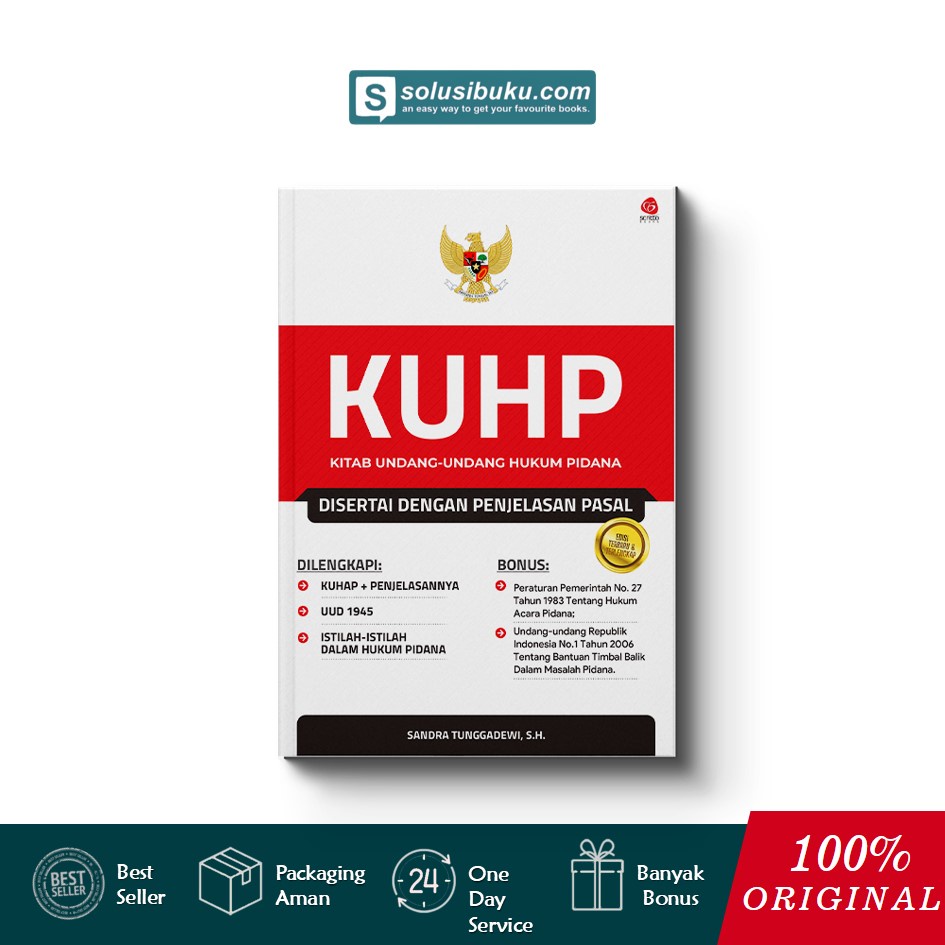 Jual KUHP Kitab Undang-Undang Hukum Pidana Disertai Dengan Penjelasan ...