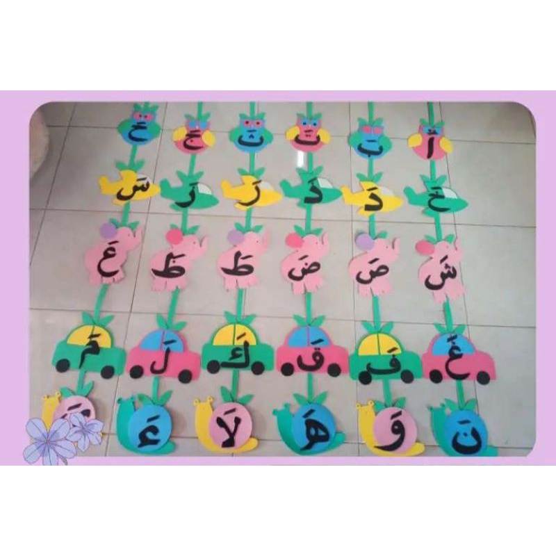 Jual Peraga Edukasi kelas PAUD/TK/TPQ/Peraga Angka/Peraga Busa Hati ...