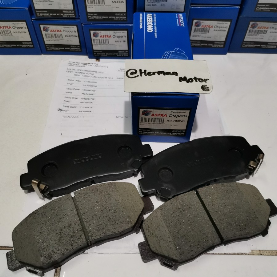 Jual Kampas rem depan brake Pad Akebono ORIGINAL Mazda CX-5 - Cx5 ...
