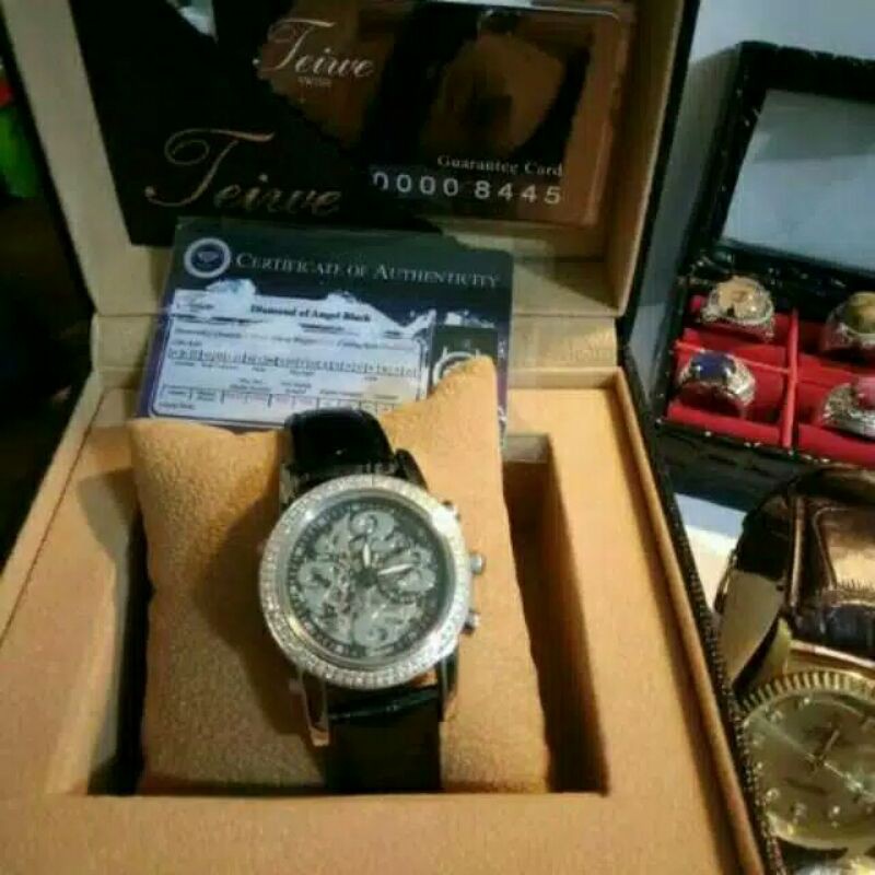 Jual Jam Tangan Teiwe Swiss Original TW2973B Diamond Resmi