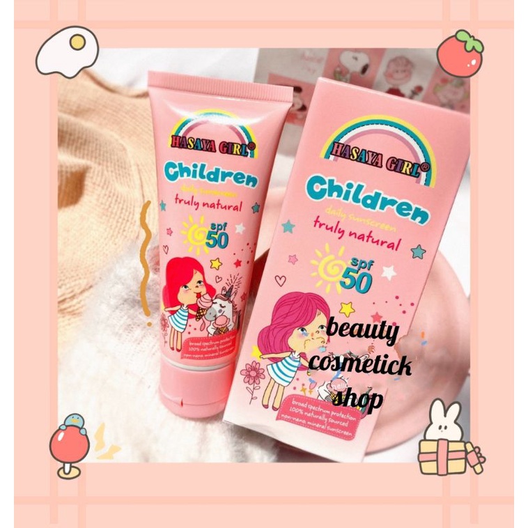 Jual TERMURAH!!!SUNSCREEN CHILDREN TRULY NATURAL SPF 50 JH-3751