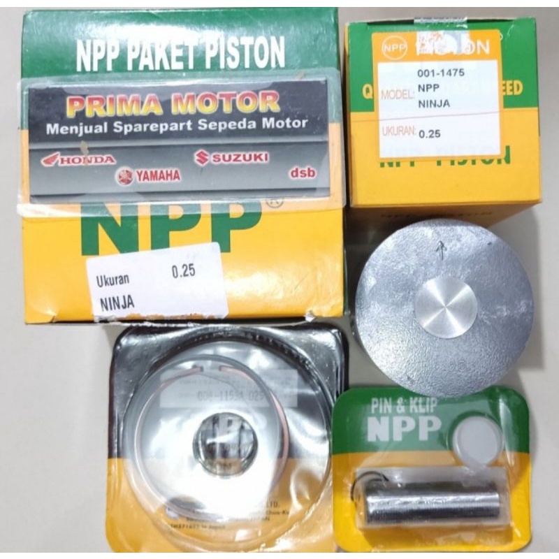 Jual PISTON KIT NPP NINJA OS 25 50 75 100 ORI NPP Shopee Indonesia