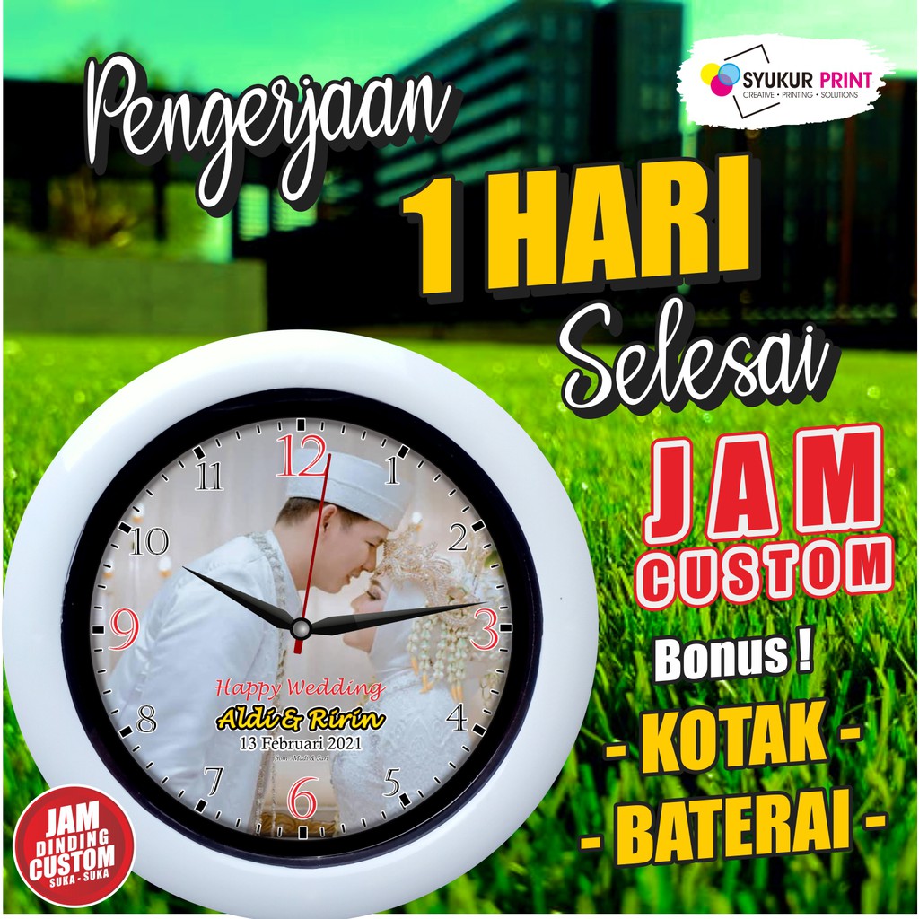 Jual JAM CUSTOM | Shopee Indonesia