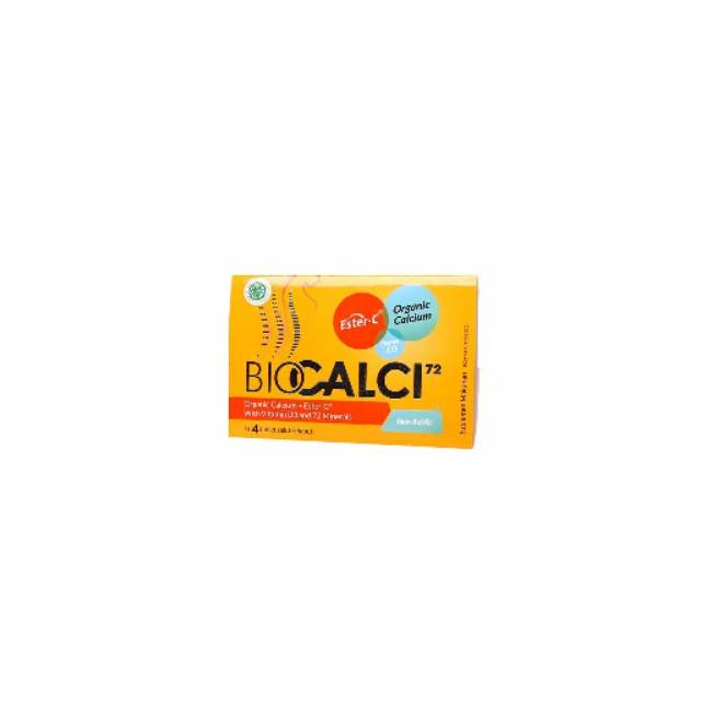 Jual Biocalci 72 Tablet (1 Strip isi 4 Tablet) BIO CALCI Stamina Daya ...