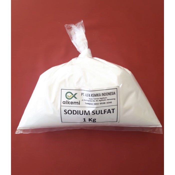 Jual SODIUM SULFAT / SODIUM SULFATE 1KG Shopee Indonesia