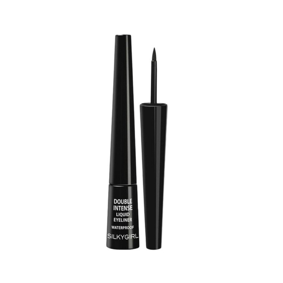 Jual SILKYGIRL Double Intense Liquid Eyeliner Blackest Black Shopee