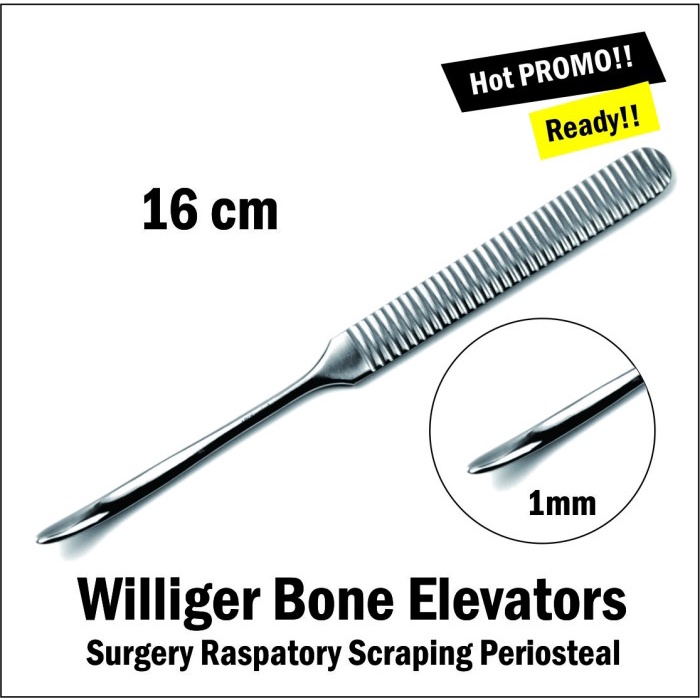 Jual Williger Bone Elevators 16cm (6 1/4 ) Dental Surgery Raspatory ...