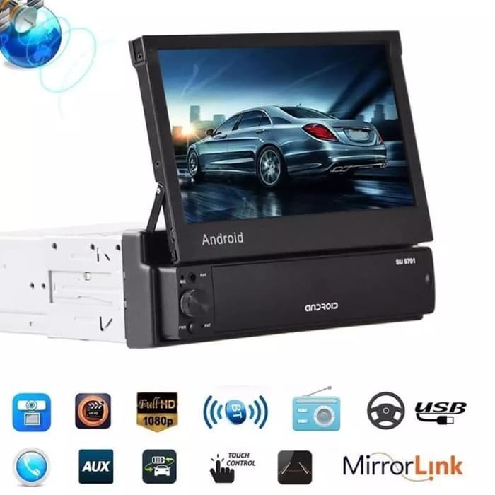Jual Head unit android 7 inch Single din universal Murah | Shopee Indonesia