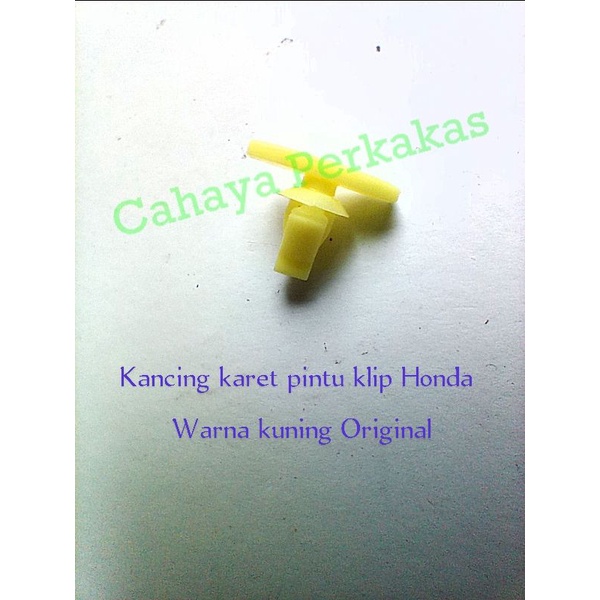 Jual BI Kancing kuning karet pintu klip clip spoon Original Honda