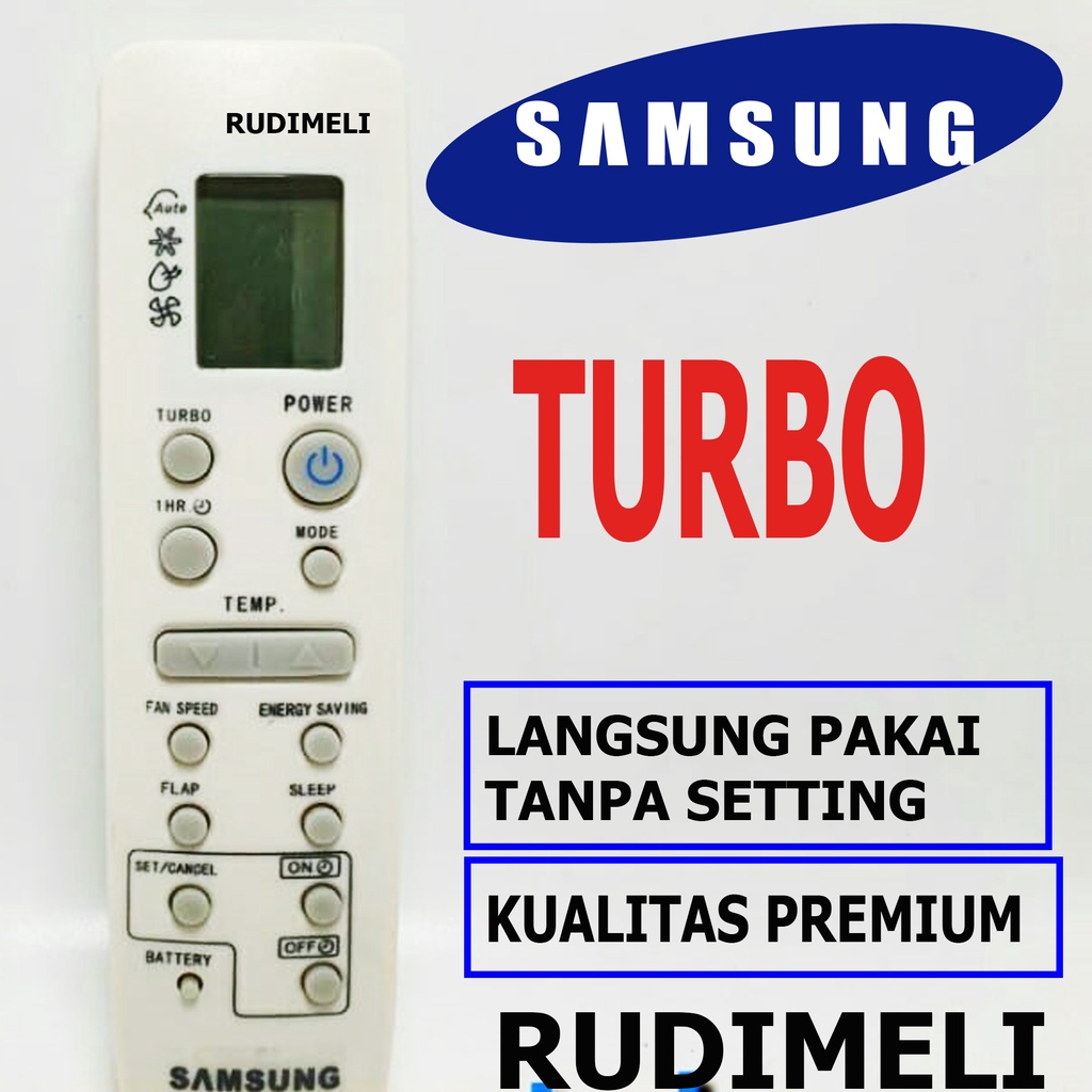 Jual REMOTE AC / REMOT AC SS TURBO TANPA SETTING/ LANGSUNG PAKAI ...