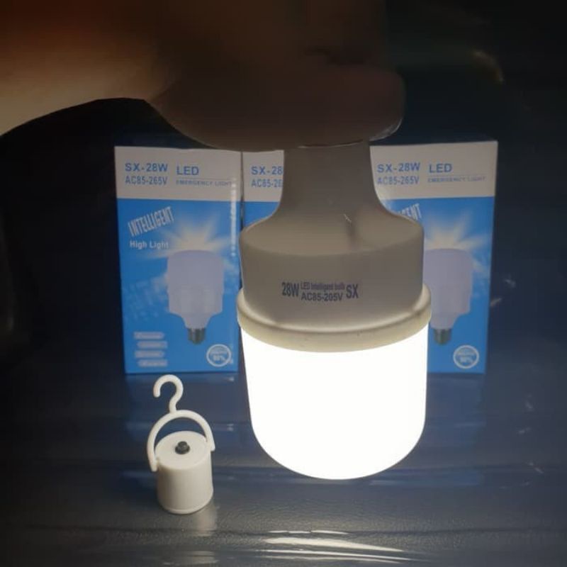 Jual lampu bohlamp emergency LED SX-28W lampu darurat sentuh nyala ...