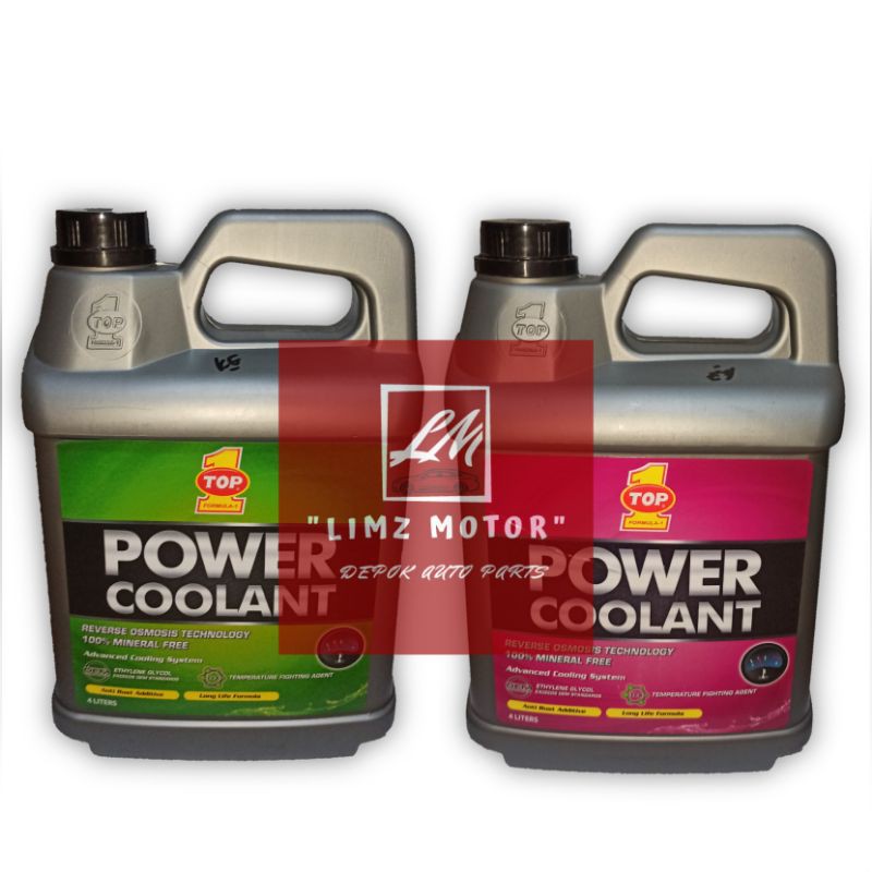 Jual Air Radiator Super Coolant TOP ONE 4 Liter AST RB9 | Shopee Indonesia