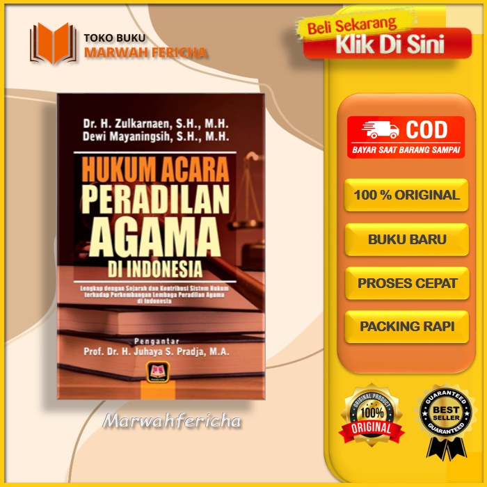 Jual Hukum Acara Peradilan Agama Di Indonesia | Shopee Indonesia