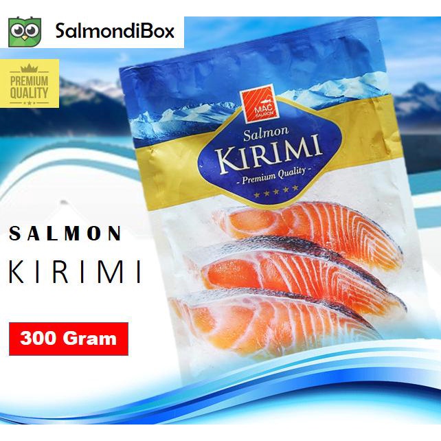 Jual Salmon Kirimi Frozen Portion / 300 Gram Shopee Indonesia