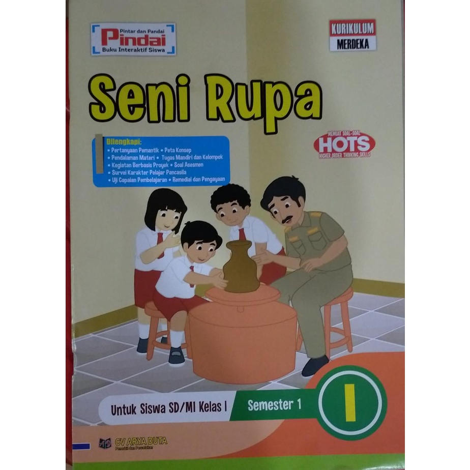 Jual LKS SD SENI RUPA KELAS 1 (KURIKULUM MERDEKA) | Shopee Indonesia