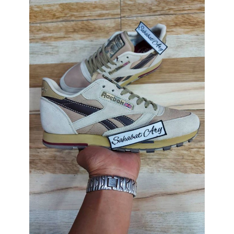 Jual Sepatu Reebok Classic Leather Utility Brown | Shopee Indonesia