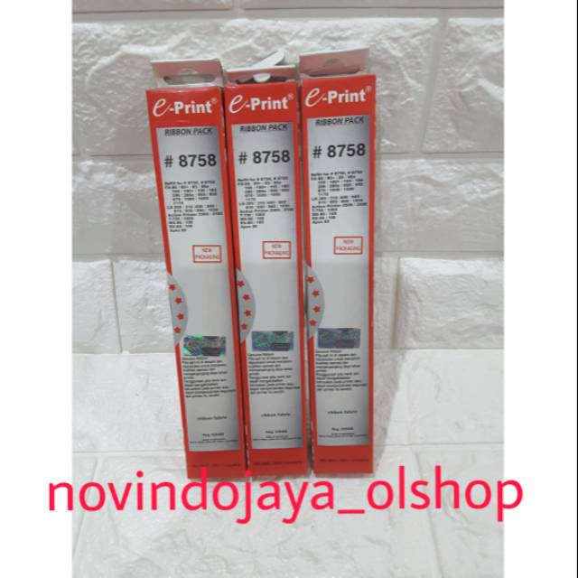 Jual Refill LX-300 / LX-310 Pita Printer 8758 e-print- Ribbon pack - 10 ...