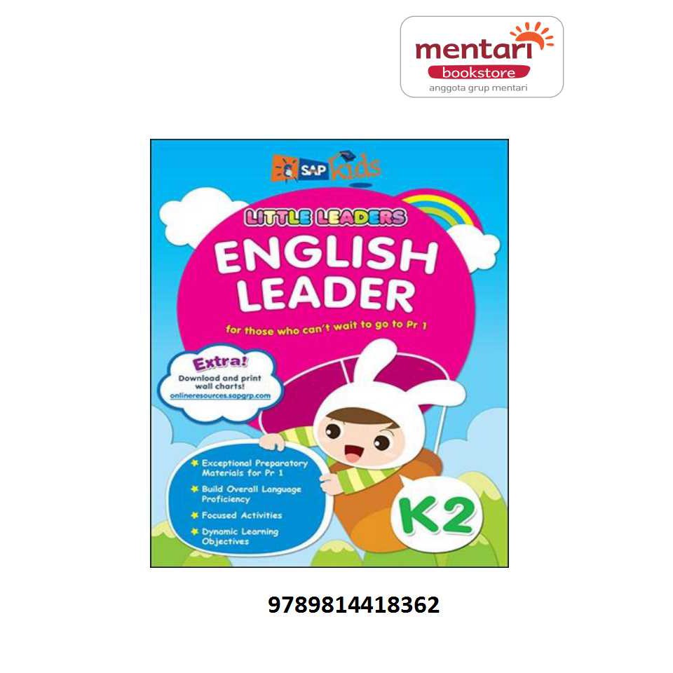 Jual English Leader K2 - Buku Latihan Bahasa Inggris Usia TK dan SD ...