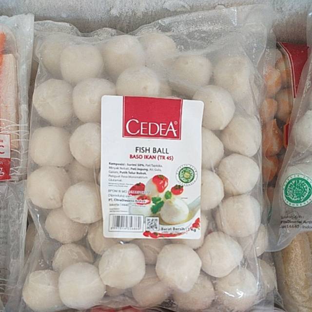 Jual Cedea Premium Bakso Ikan Tr 45 1 Kg Baso Ikan Shopee Indonesia