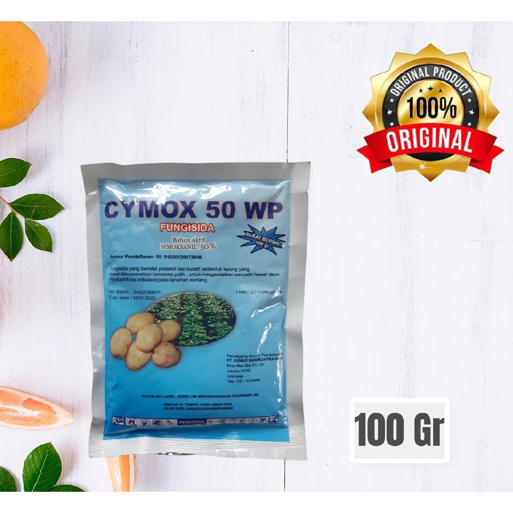 Jual Fungisida Simoksanil CYMOX 50 WP 100Gram | Shopee Indonesia