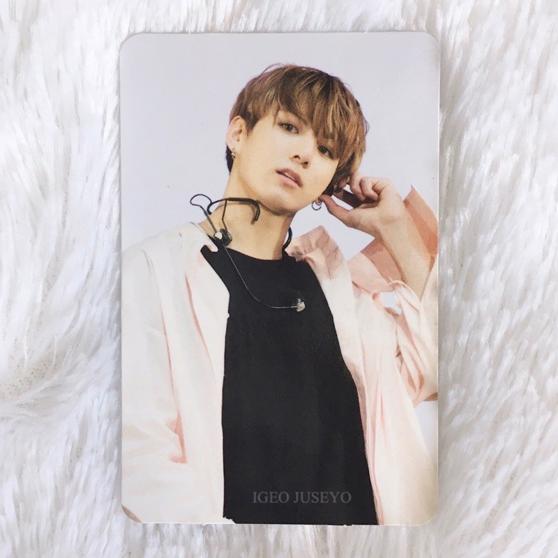 Jual BTS DVD WINGS TOUR JUNGKOOK PHOTOCARD / JK PC | Shopee Indonesia