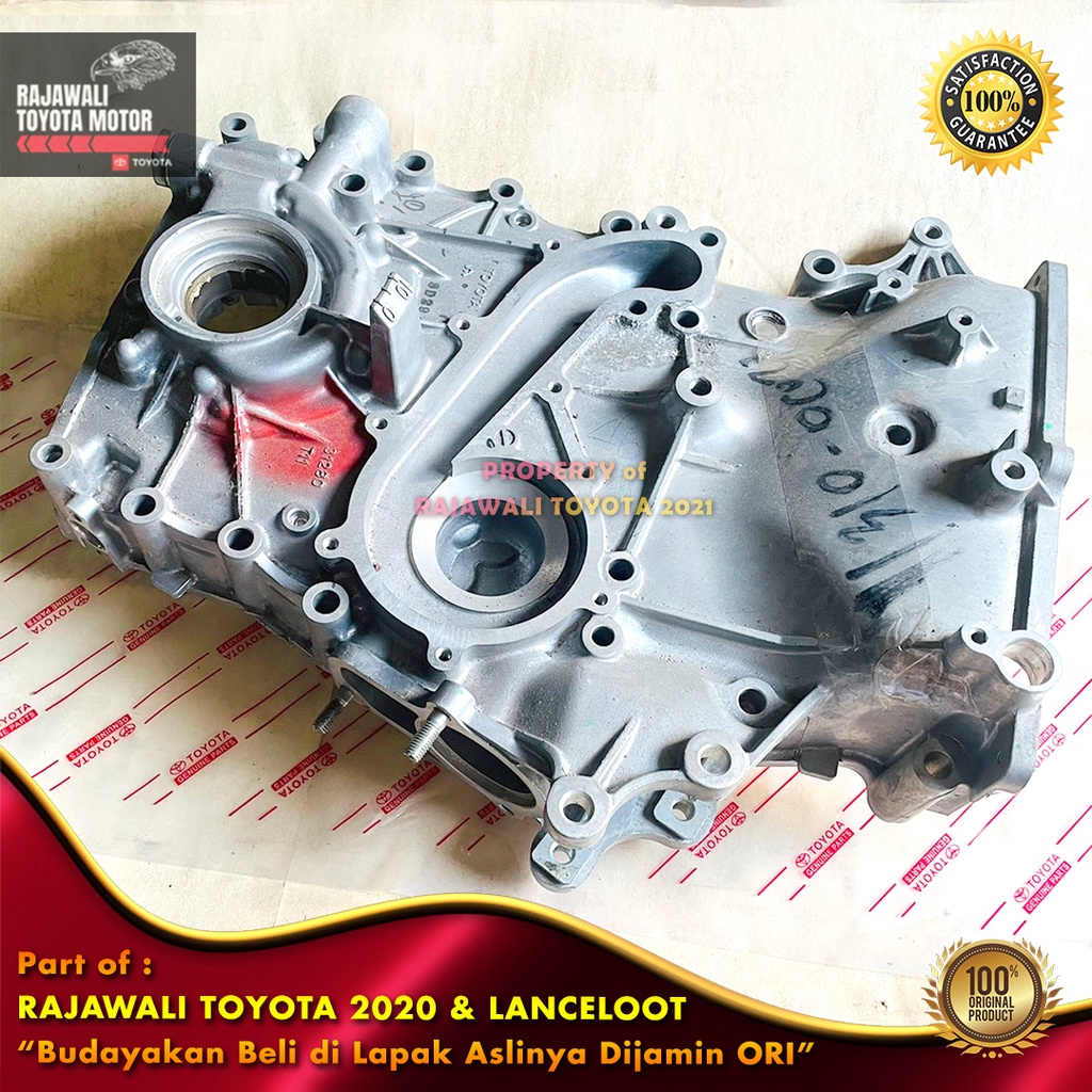Jual Cover Timing Gear Fortuner, Innova, Hiace & Hilux 20052015 2700cc