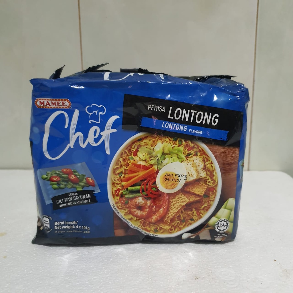 Jual Mamee Mie Chef Rasa Lontong Tom Yam Thai Laksa Kari Shopee Indonesia